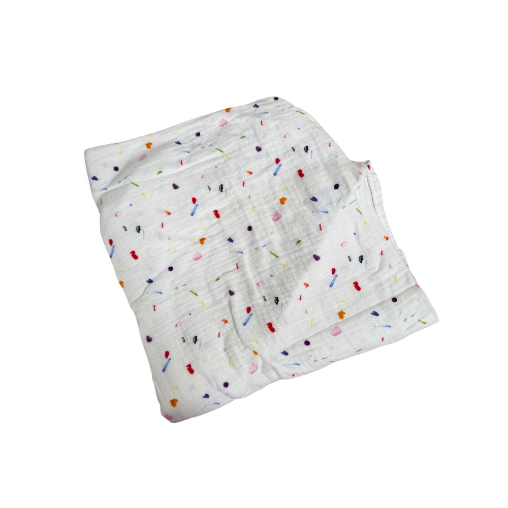 Lovery colorful‎ sprinkle muslin infant blanket